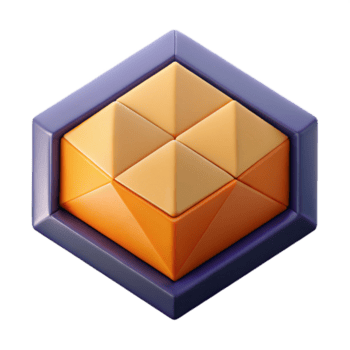 imaculado meio século uma fresco arestas lua ícone. mínimo, peso único AVC, plano cor com escalável Projeto. museu qualidade png