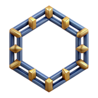 mesmerizing mid-century Minimal isometric house with crisp edges and a blue roof with Scalable Design. museum quality png
