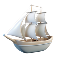 immaculate mid-century Minimal line art of a sailing ship. Clean lines, with Scalable Design. sharp png