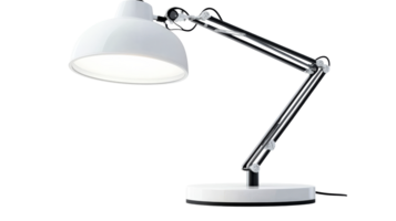 Adjustable stylish desk lamp for any workspace png