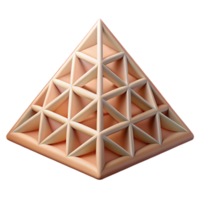 melancholic captivating Scalable, geometric triangular grid, minimal design with Scalable Design. high quality png