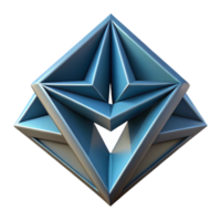 dramatic romantic abstract Symmetrical arrangement of triangles, crisp edges, geometric with Scalable Design. high quality png