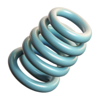 serene signature Scalable technical drawing of a spring. Single-weight stroke, minimal with Scalable Design. png