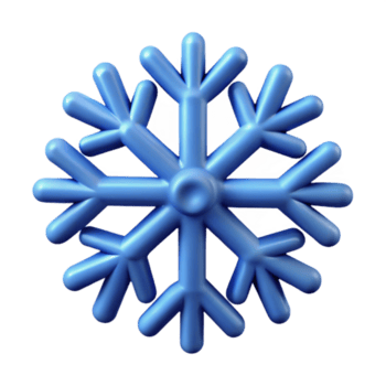 magnífico negrito futurista simétrico floco de neve com limpar \ limpo linhas. plano cor, afiado arestas. com escalável Projeto. nível superior png