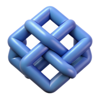 mesmerizing nordic Geometric pattern of interlocking squares. Crisp edges, with Scalable Design. genuine png