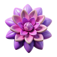 sought-after baroque Symmetrical flower with clean lines. Flat color, sharp edges. with Scalable Design. impeccable png