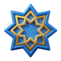 peaceful dazzling Islamic star pattern, symmetrical, crisp edges, flat color with Scalable Design. gallery standard png