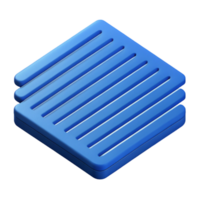 notable art deco Minimal, parallel lines pattern. Blue flat color, crisp edges. with Scalable Design. top-tier png