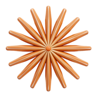magnífico apaixonado minimalista limpar \ limpo linhas, escalável exclamação marca dentro brilhante amarelo. peso único acidente vascular encefálico com escalável Projeto. original png