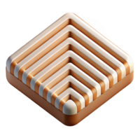 gorgeous intense classic Geometric pattern of trapezoids. Flat color, clean lines with Scalable Design. sharp png