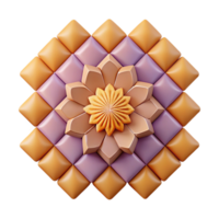 splendid industrial Abstract pattern of radiating squares. Flat color, crisp edges with Scalable Design. high quality png