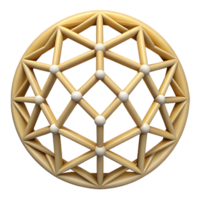 splendid whimsical rustic Geometric circle grid. Minimal, symmetrical, single-weight stroke with Scalable Design. authentic png