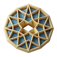 wonderful retro Islamic geometric pattern, minimal, with Scalable Design. exclusive png