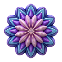 reflective alluring Symmetrical abstract pattern. Clean lines, flat color, with Scalable Design. ultra HD png