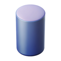 sumptuous standout Clean line art of a cylinder. Minimal design, with Scalable Design. png