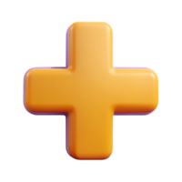 harmonious magnificent Plus sign character with rounded edges. Clean lines, flat color, single-weight stroke with Scalable Design. premium png