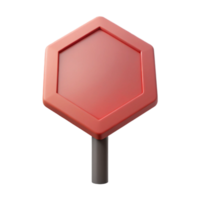 hypnotic standout Geometric silhouette of a stop sign. Clean lines, flat color with Scalable Design. png