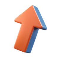 unparalleled rustic Geometric arrow pointing upwards, signifying growth. Single-weight stroke, crisp edges, with Scalable Design. 4K png