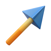 rare traditional Geometric monoline arrow. Clean lines, flat color, minimal design with Scalable Design. handcrafted png