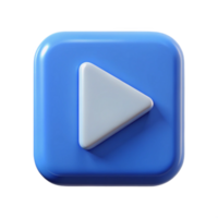 majestic bold surreal Play button pictogram. Symmetrical, clean lines, flat color. Minimal, with Scalable Design. precision png