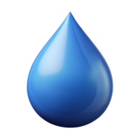 majestic calm elegant Logo depicting a stylized droplet shape. Flat color, symmetrical, with Scalable Design. 8K png