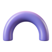 intense splendid Arc pattern, single-weight stroke, minimal, with Scalable Design. detailed png
