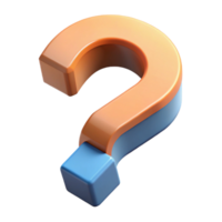 vibrant traditional A geometric question mark. Minimal, crisp edges, single-weight stroke with Scalable Design. elite png