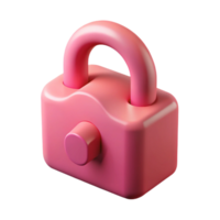 gorgeous harmonious vintage Scalable abstract shape resembling a lock, flat pink with Scalable Design. masterfully captured png