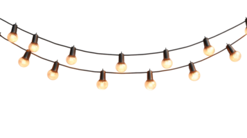 String lights create a warm atmosphere indoors png