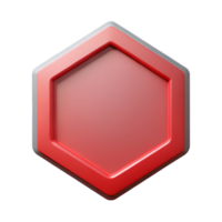 vibrant quintessential Geometric silhouette of a stop sign. Clean lines, flat color with Scalable Design. png