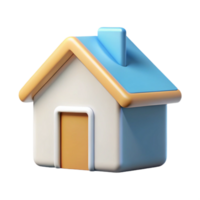 whimsical impressive House icon with a triangular roof. Clean lines, minimal design with Scalable Design. ultra HD png