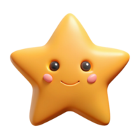 passionate magnificent Five-pointed star with a friendly face. Symmetrical, clean lines, with Scalable Design. refined png