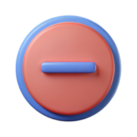 bold elegant Minus sign icon. Flat color, single-weight stroke with Scalable Design. impeccable png