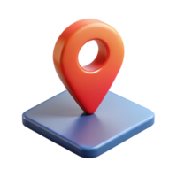 striking acclaimed Pin icon marking a location on a simplified map. Crisp edges, solid colors, with Scalable Design. png