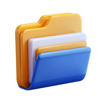 extraordinário elegante uma limpar \ limpo linhas pasta ícone. escalável, peso único AVC, plano cor com escalável Projeto. elite png