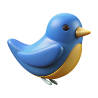 unparalleled tropical A simple bird icon, with Scalable Design. 4K png