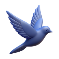 intense vibrant Silhouette of a flying bird. Clean lines, minimal design, flat color with Scalable Design. top-tier png