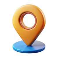 notable geometric Scalable logo of an abstract location pin. Flat color, single-weight stroke, clean lines with Scalable Design. flawless png