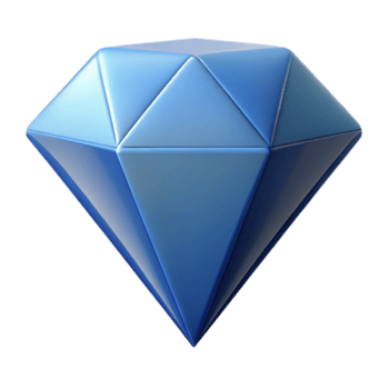 deslumbrante apaixonado rústico a abstrato diamante forma. fresco arestas, peso único AVC, mínimo Projeto com escalável Projeto. elite png