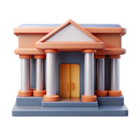 sumptuous whimsical tropical Front view of a building facade. Scalable, minimal, single-weight stroke with Scalable Design. perfect clarity png