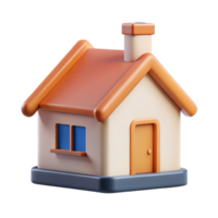 notable impressionist A minimalist house icon. Roof, walls, chimney. Clean lines, flat color with Scalable Design. precision png