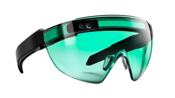 Glasses for augmented reality use, cut out transparent png