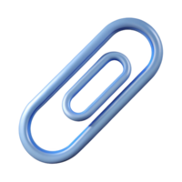 striking iconic Minimal silhouette of a paperclip. Clean lines, scalable design, flat color with Scalable Design. png
