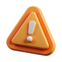 nostalgic radiant Pictogram of a warning sign. Geometric shape, flat color, crisp edges with Scalable Design. high resolution png
