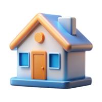 splendid coveted House icon representing real estate data. Crisp edges, flat color, symmetrical with Scalable Design. png
