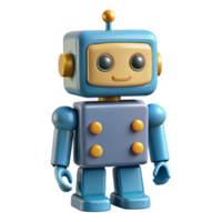 vibrant signature A stylized robot with square body and circular head. Crisp edges, single-weight stroke. Flat color with Scalable Design. png