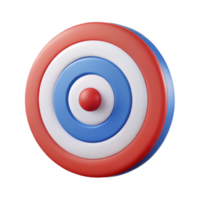 intense striking Target icon with concentric circles. Scalable, single-weight stroke, minimal with Scalable Design. detailed png