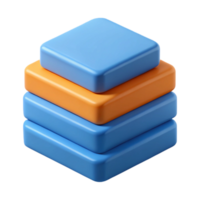 remarkable classic Stacked rectangles, minimal, crisp edges, single-weight stroke, with Scalable Design. gallery standard png