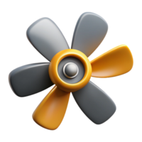 majestic standout Symmetrical illustration of a propeller. Single-weight stroke, clean lines with Scalable Design. png