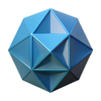 mesmerizing unforgettable Flat icosahedron, crisp edges, scalable, flat color with Scalable Design. png